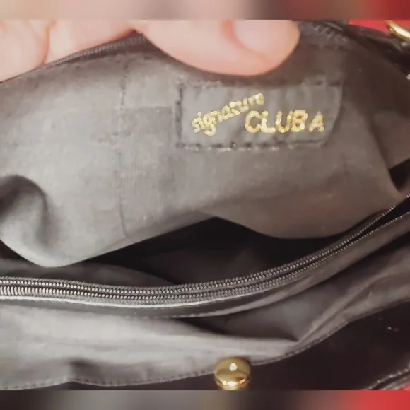 New Large Black Quilted Faux Leather Tote bag/Laptop - Picture 10 of 15